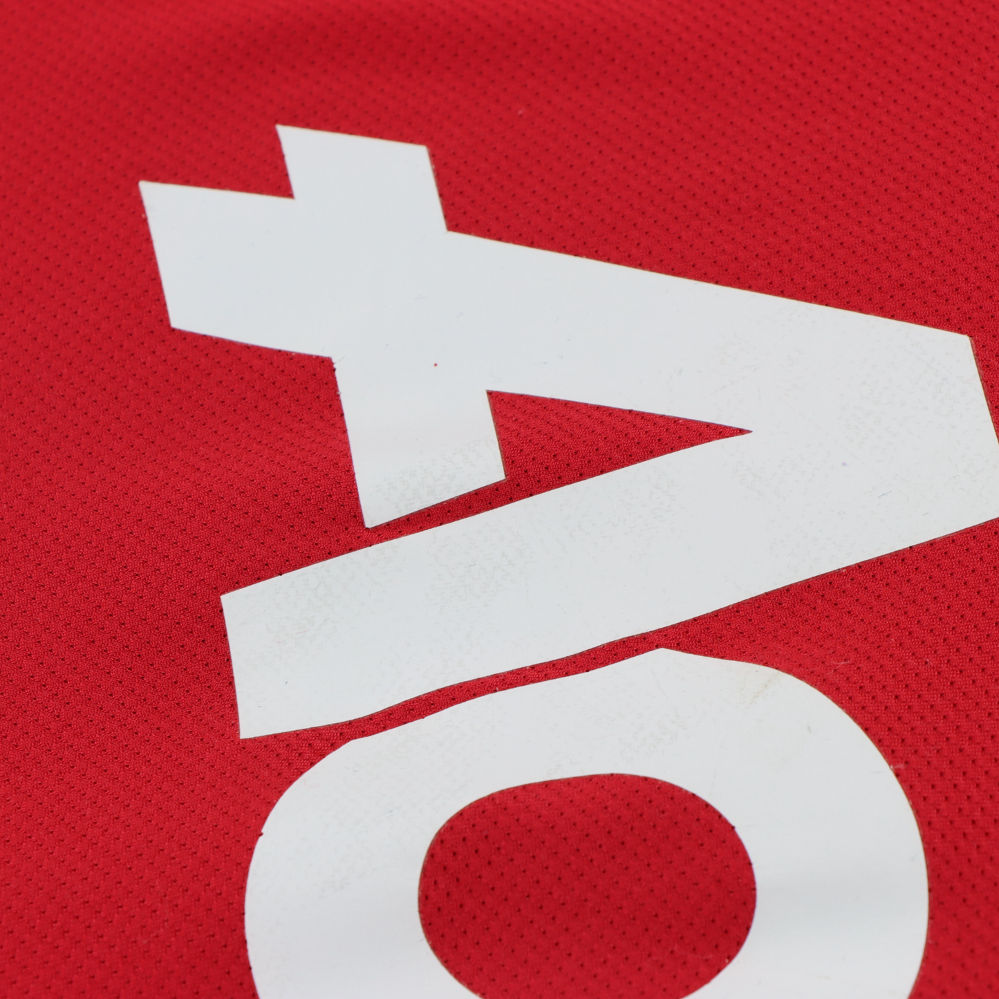 NIKE Manchester United 2011/2012 Home Embroidered Swoosh Logo Red Jersey (L)