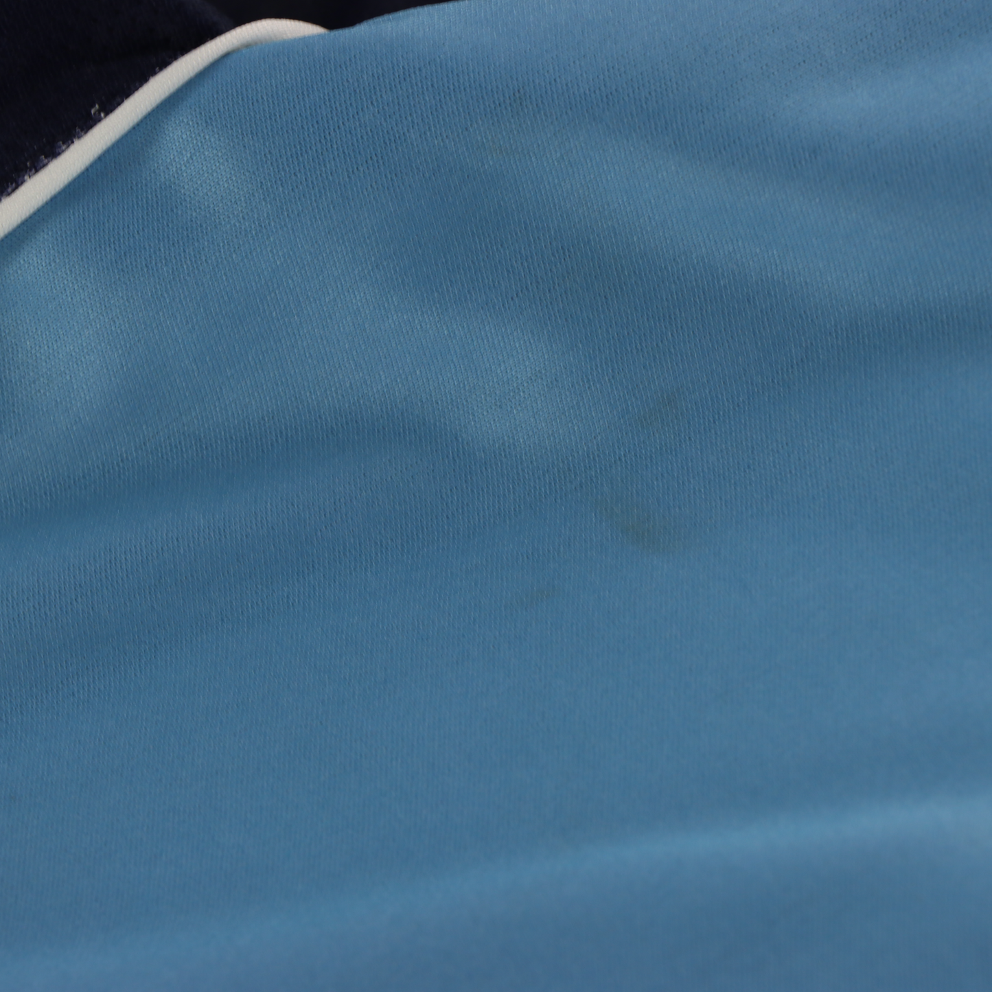 MACRON Leeds United 2008/2009 Embroidered Blue Soccer Jersey (XL-XXL)