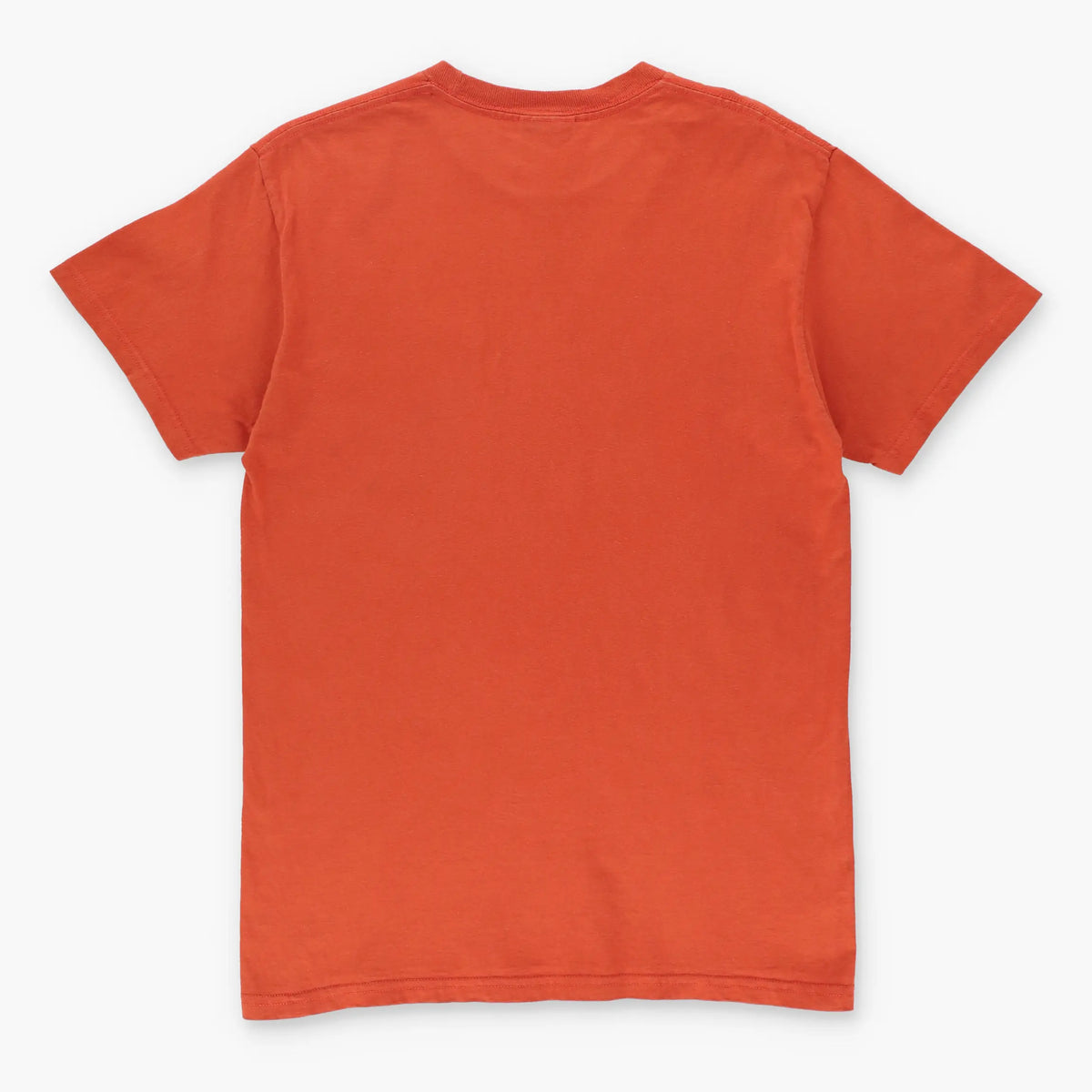 NIKE Embroidered Swoosh Logo Orange & White Crewneck T-Shirt (S) Vintage Sole Melbourne