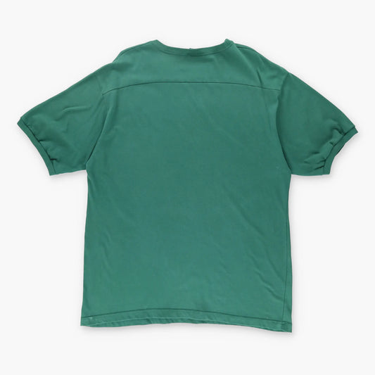 RALPH LAUREN POLO 67 Spell Out Logo Oversized Green T-Shirt (L TALL) Vintage Sole Melbourne