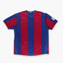 NIKE 2007/2008 Embroidered Barcelona Home Soccer Jersey (XL-XXL)