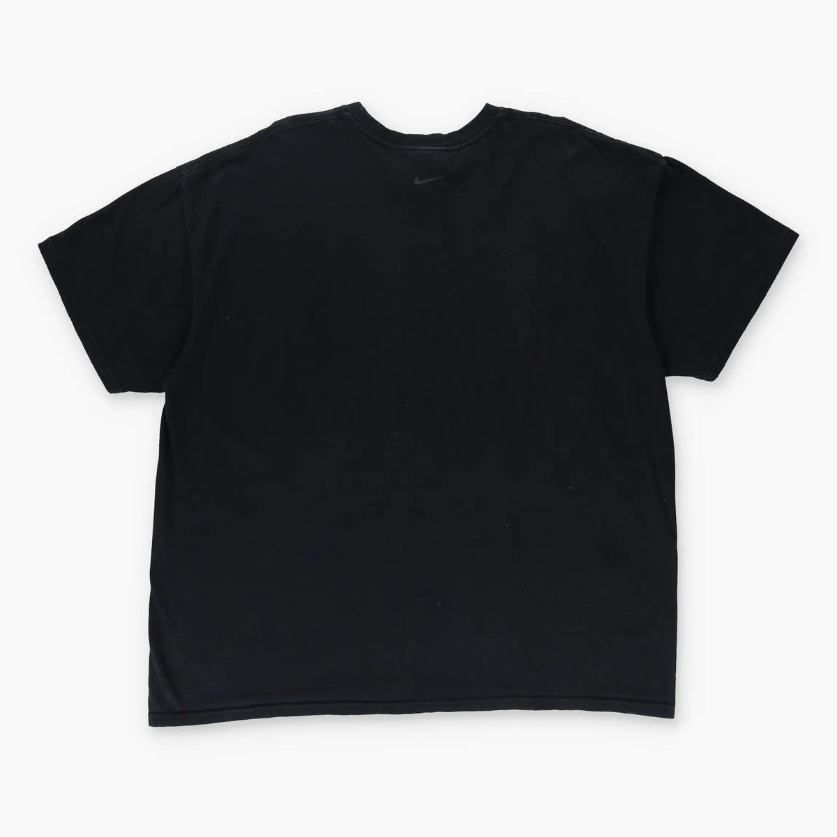 NIKE Monochromatic Spell Out Swoosh Logo Black Boxy Tee (XXL) Vintage Sole Melbourne