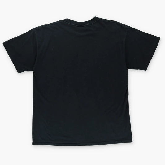 1998 Bill Goldberg WCW Black & Gold Vintage Wrestling Tee (XL) Vintage Sole Melbourne