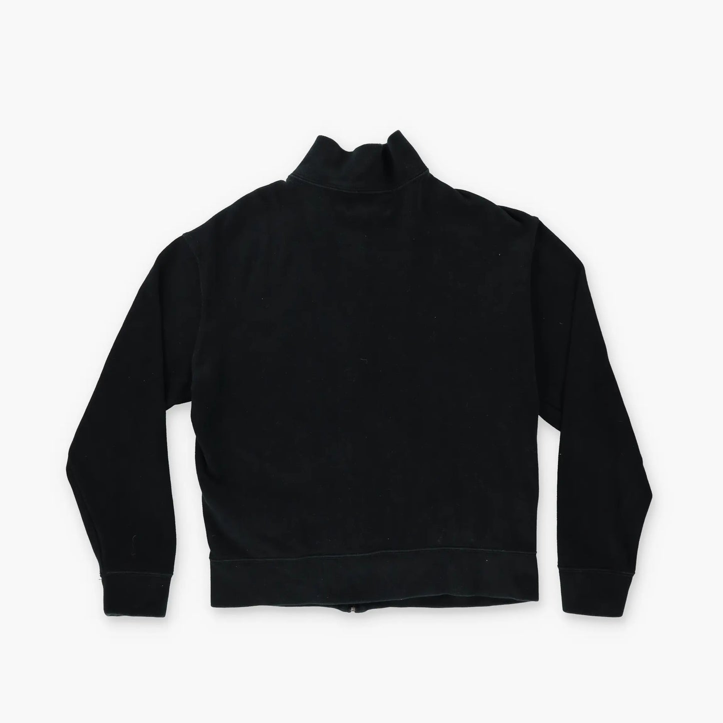 RALPH LAUREN POLO Embroidered Logo Red & Black Zip-Up Knit Sweater (S) Vintage Sole Melbourne