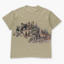 Wolf Pack Game Park Safari Oregon Animal & Nature Tee (L)