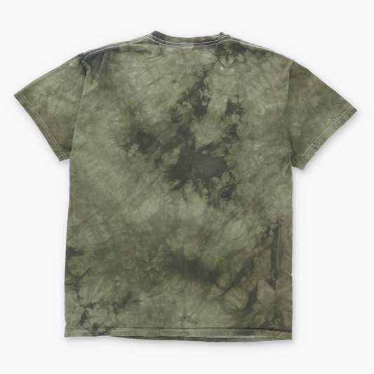 THE MOUNTAIN Native American Wolf & Horse Tie-Dye Tee (M)