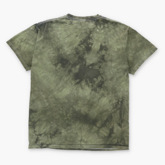 THE MOUNTAIN Native American Wolf & Horse Tie-Dye Tee (M) Vintage Sole