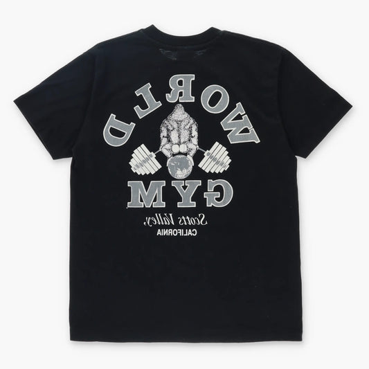 World Gym Gorilla Scotts Valley California USA Made Tee (M-L) Vintage Sole
