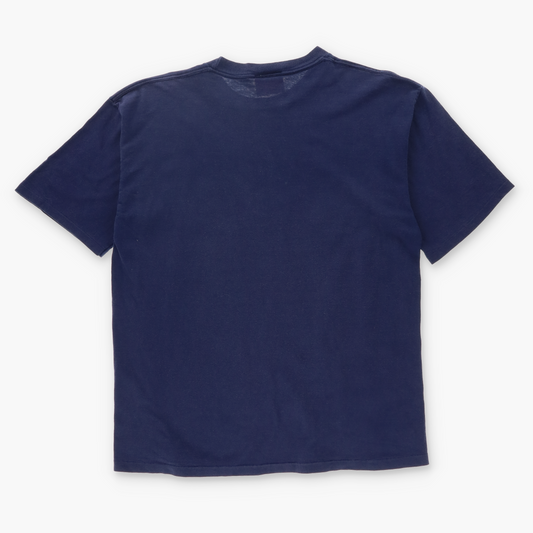 1995 Vintage Coca Cola Polar Bear Navy Promo USA Made Tee (L-XL)