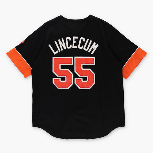 GIANTS San Francisco Lincecum #55 Pro Sport Jersey (L) Vintage Sole Melbourne