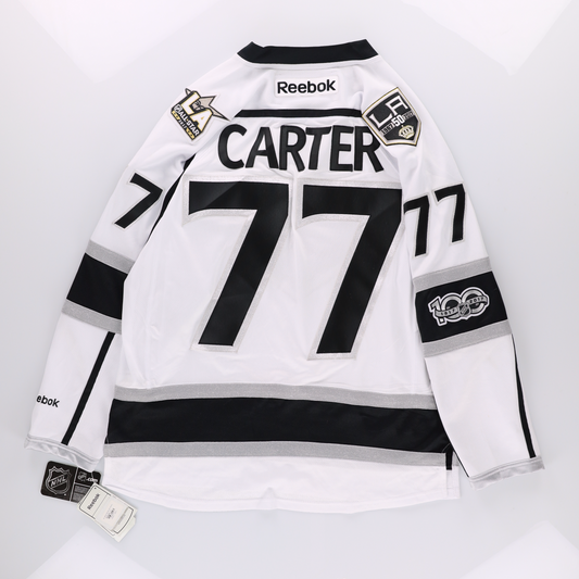 REEBOK NHL LA Kings Carter #77 Embroidered Hockey Jersey (M-L)