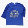 NFL Seattle Seahawks Felt Royal Blue Mesh Tee (L)