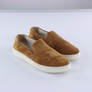 PRADA SPORT Brown Suede Slip On Loafers (39)