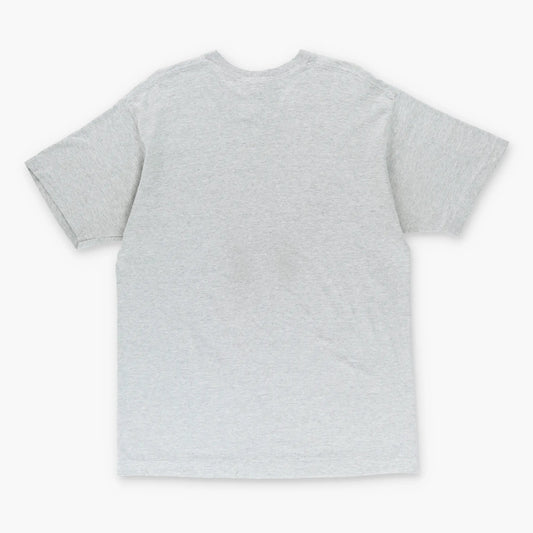 Vintage 'SHAQ' LOS ANGELES LAKERS Shaquille O'Neal NBA USA Made Grey T-Shirt (L)