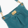 MARC JACOBS 'Q Hillier Hobo' Teal Leather Bag