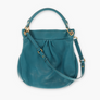 MARC JACOBS 'Q Hillier Hobo' Teal Leather Bag
