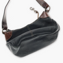 DOONEY & BOURKE Black Brown Leather Shoulder Bag