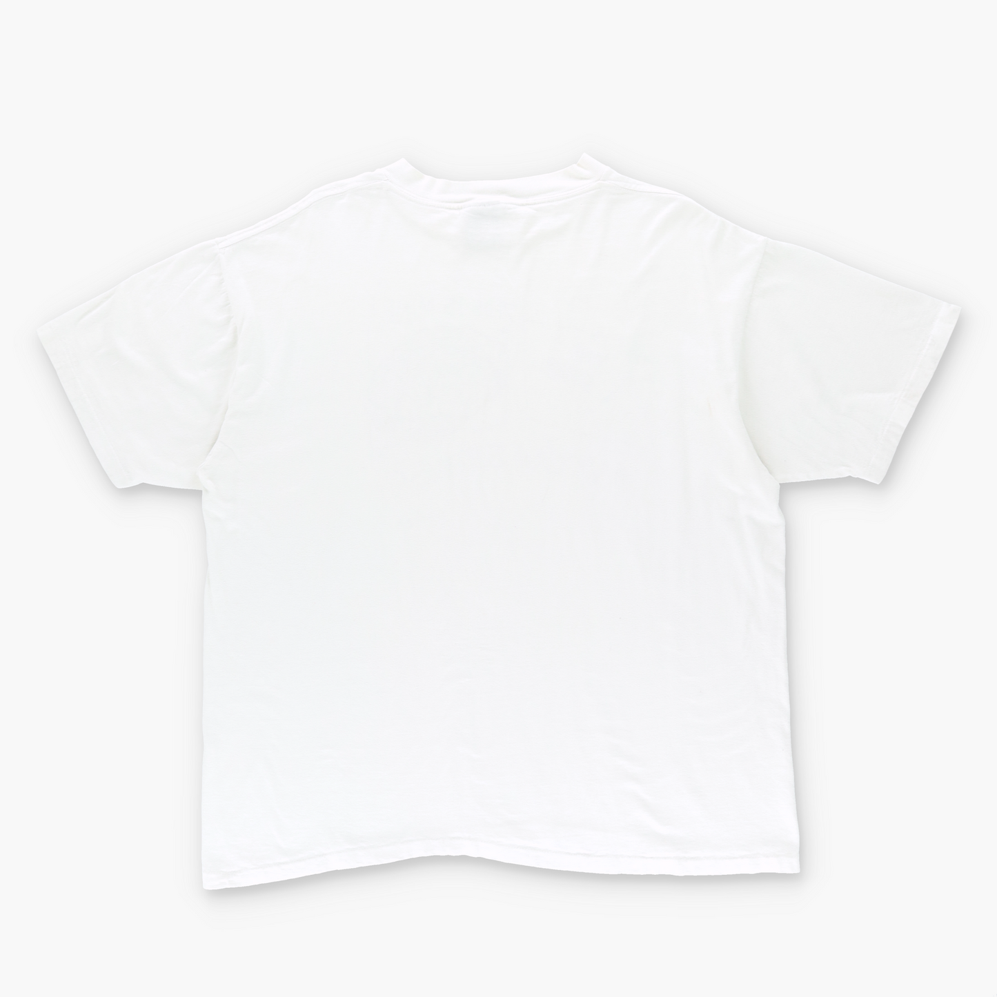 1995 Turchin "Any Questions? Brain Comedy USA Made White Tee (XL)