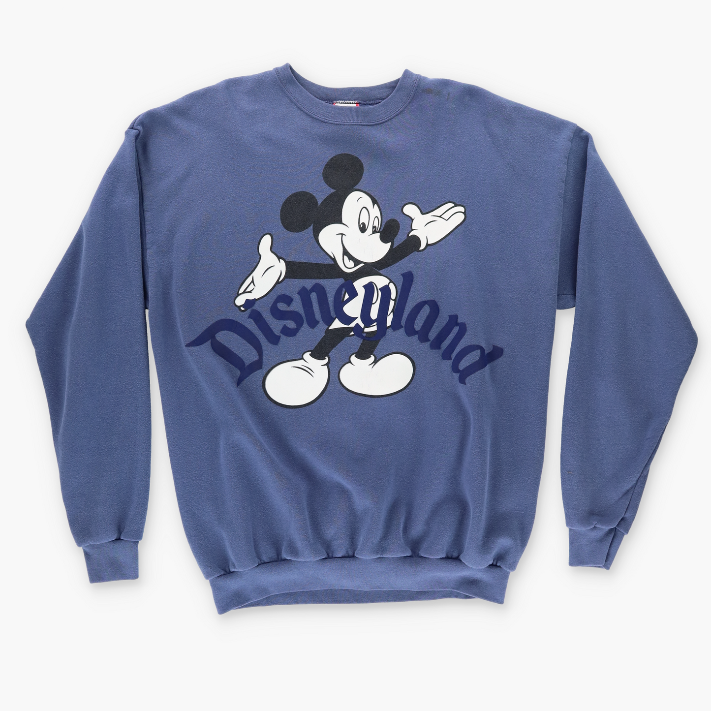 WALT DISNEY Mickey Mouse Cartoon Disneyland USA Made Sweatshirt (XL)
