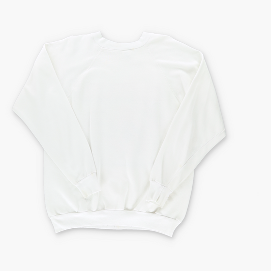 1998 Buffalo Bills White & Red USA Made Vintage NFL Sweatshirt (M)