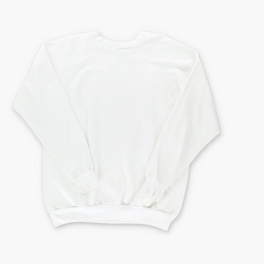 1998 Buffalo Bills White & Red USA Made Vintage NFL Sweatshirt (M) Vintage Sole Melbourne