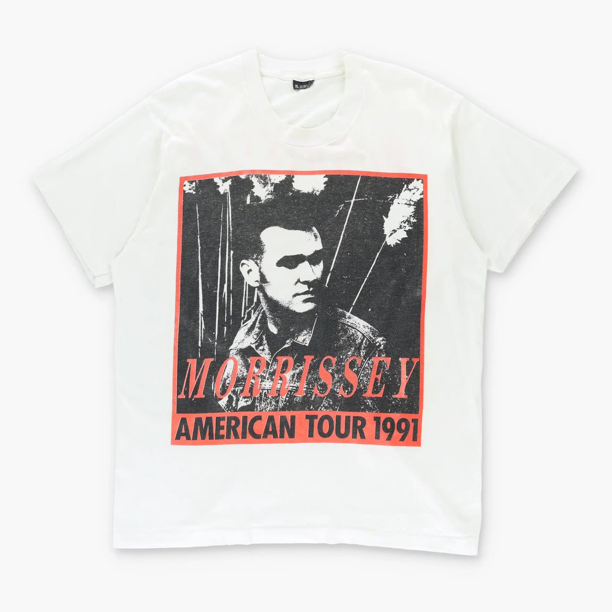 Vintage 1991 Morrissey Debut 'Sold Out' American Tour 50/50 Merch Tee (L) Vintage Sole Melbourne