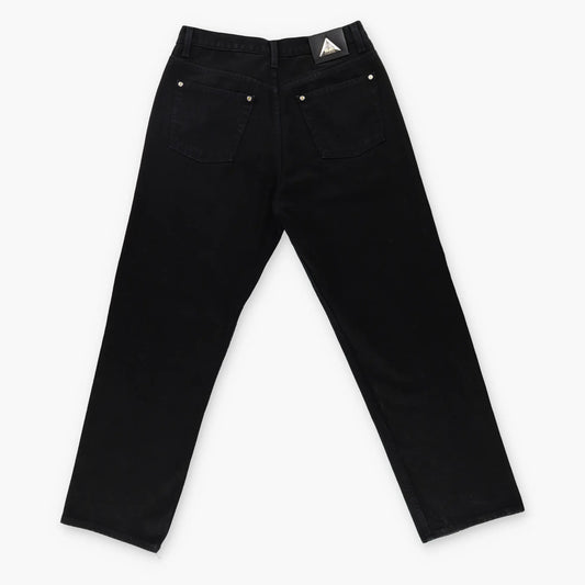 DANESI Embellished Button Black USA Made Jeans (Women's M-L) Vintage Sole Melbourne