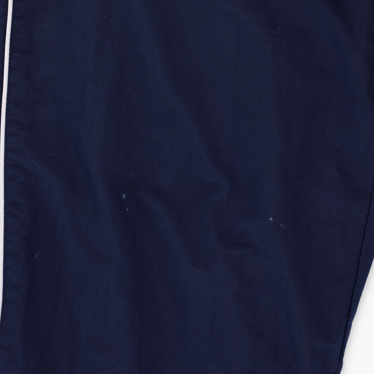 NIKE Embroidered Spell Out Logo Navy & White Track Pants (XS-S)