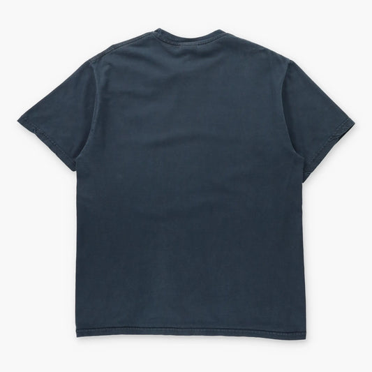 NIKE Embroidered Swoosh Logo Vintage Black T-Shirt (L-XL)
