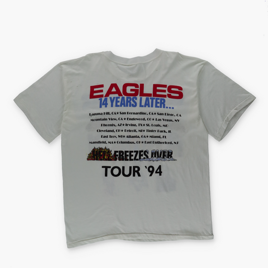 1994 THE EAGLES 'Hell Freezes Over' Tour Band 'USA Made' T-Shirt (L)