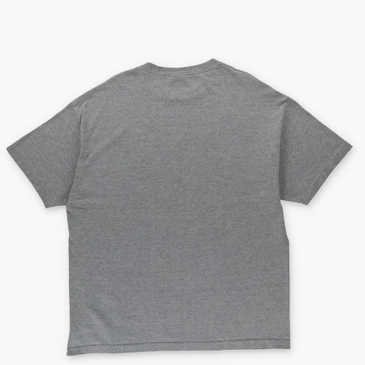 NIKE Los Angeles Lakers NBA Basketball Grey Spell Out T-Shirt (XL) - Vintage Sole Melbourne