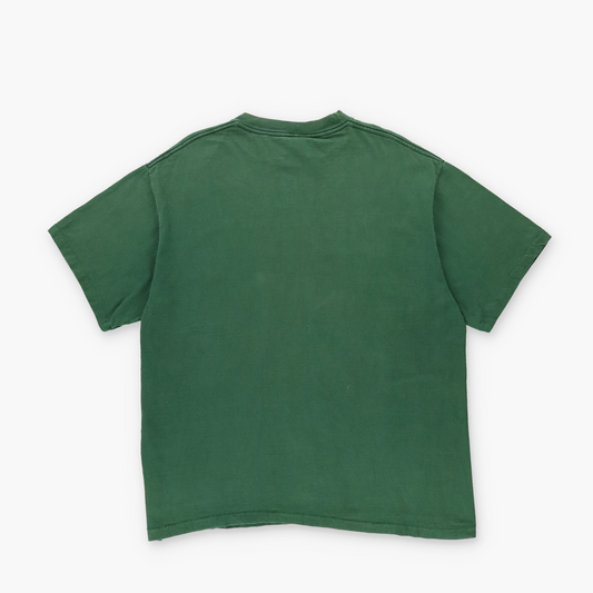 Tulane 'USA Made' University of Louisiana College Green Wave Single Stitch T-Shirt (L)