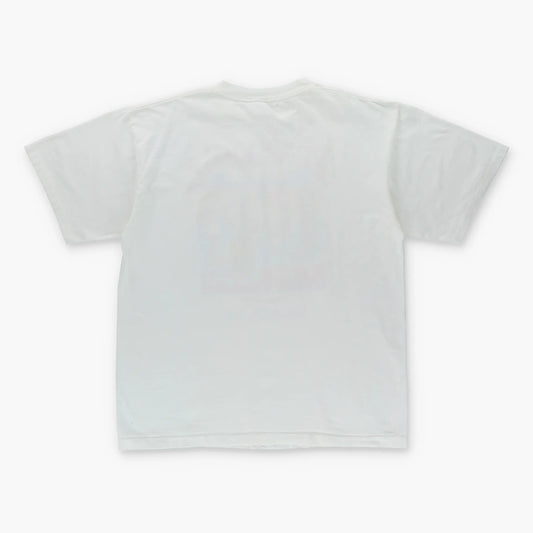 1995 'Bear Whiz Beer' Bowling Comic Single Stitch White T-Shirt (XL) Vintage Sole Melbourne