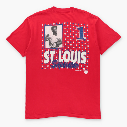 Vintage 1993 St. Louis Cardinals Ozzie Smith Single Stitch MLB T-Shirt USA Made (L TALL) Vintage Sole Melbourne