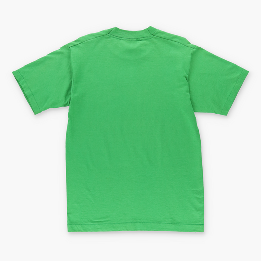 Vintage 'STRESS' Comic Definition Single Stitch Green T-Shirt (M) Vintage Sole Melbourne