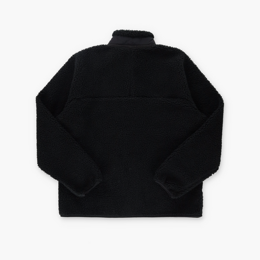 PATAGONIA Black Classic Retro-X Full Zip Fleece Jacket (XL TALL)