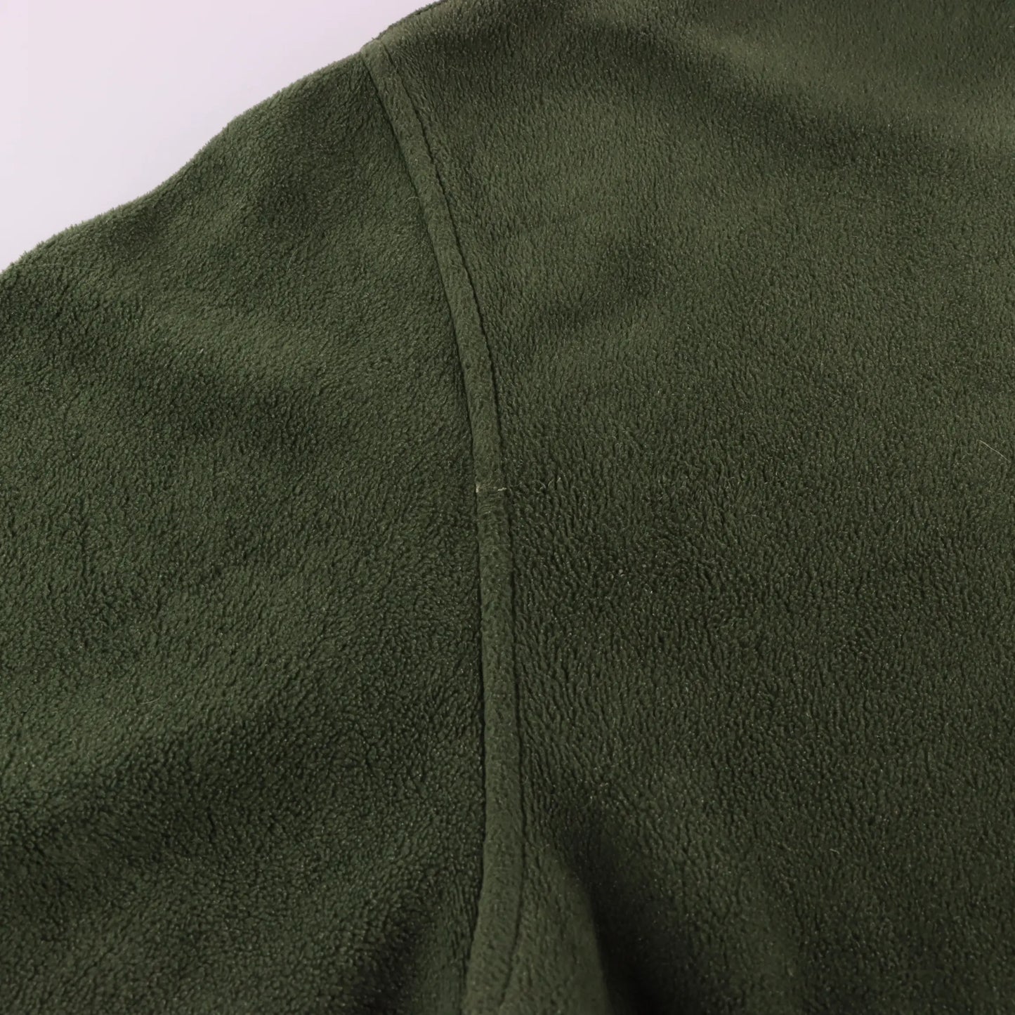 TOMMY HILFIGER Green 1/4 Zip Ribbed Collar Fleece Sweatshirt (XL-XXL TALL) Vintage Sole Melbourne