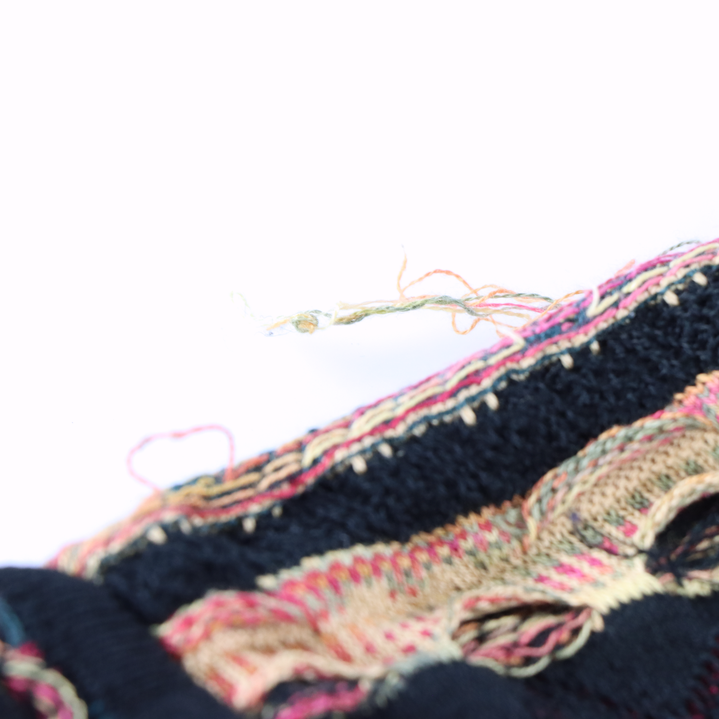 TUNDRA Coogi Style Multicolour Knit Cardigan (XXL)