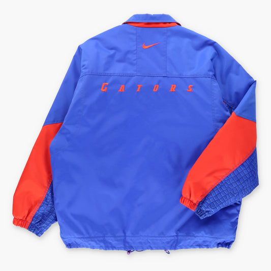 Vintage NIKE Team Florida Gators Embroidered Logo Full Zip College Football Windbreaker Jacket (XL) Vintage Sole Melbourne