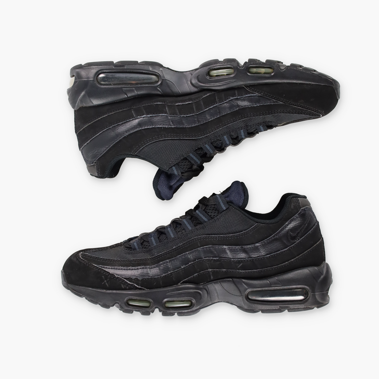 NIKE Air Max 95 Triple Black Sneakers (10)
