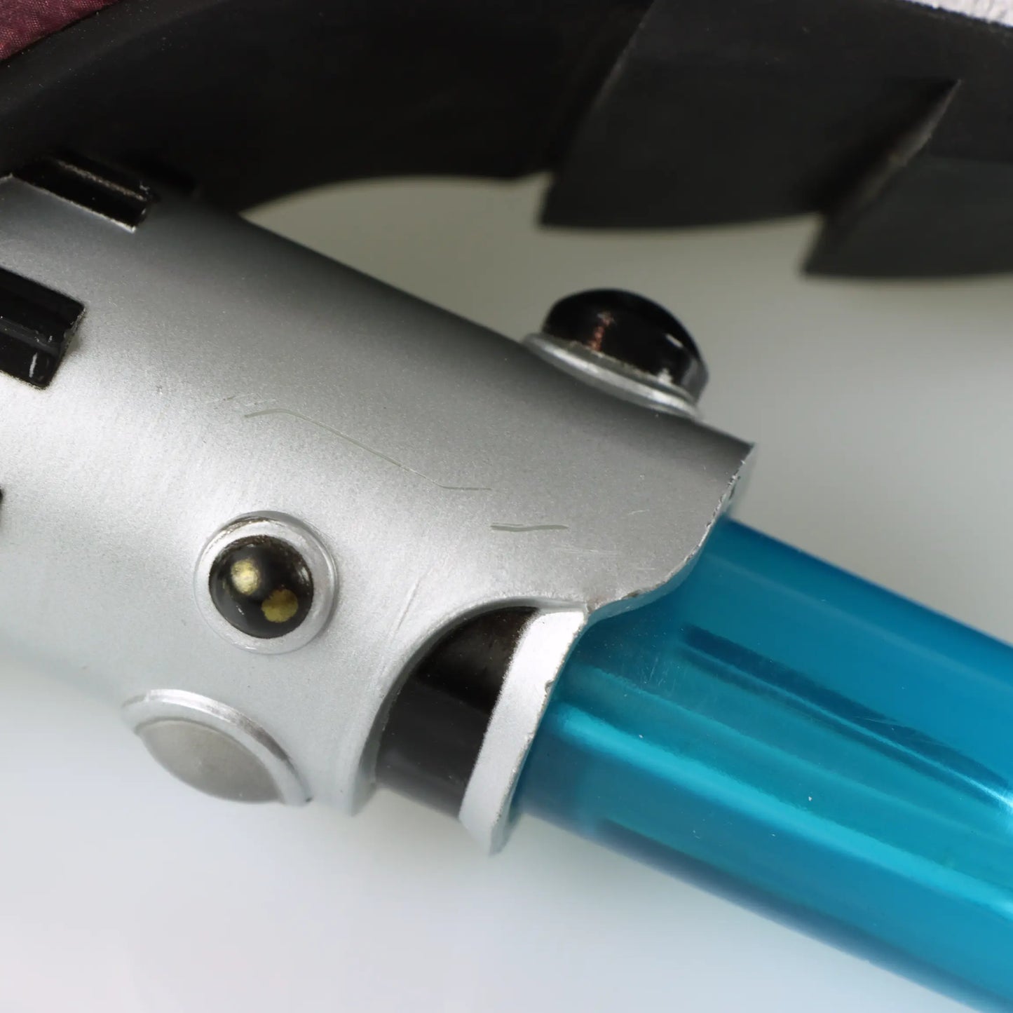 IRREGULAR CHOICE Star Wars Light Up Blue Lightsaber Galaxy Print Block Heeled Boots (38) Vintage Sole Melbourne