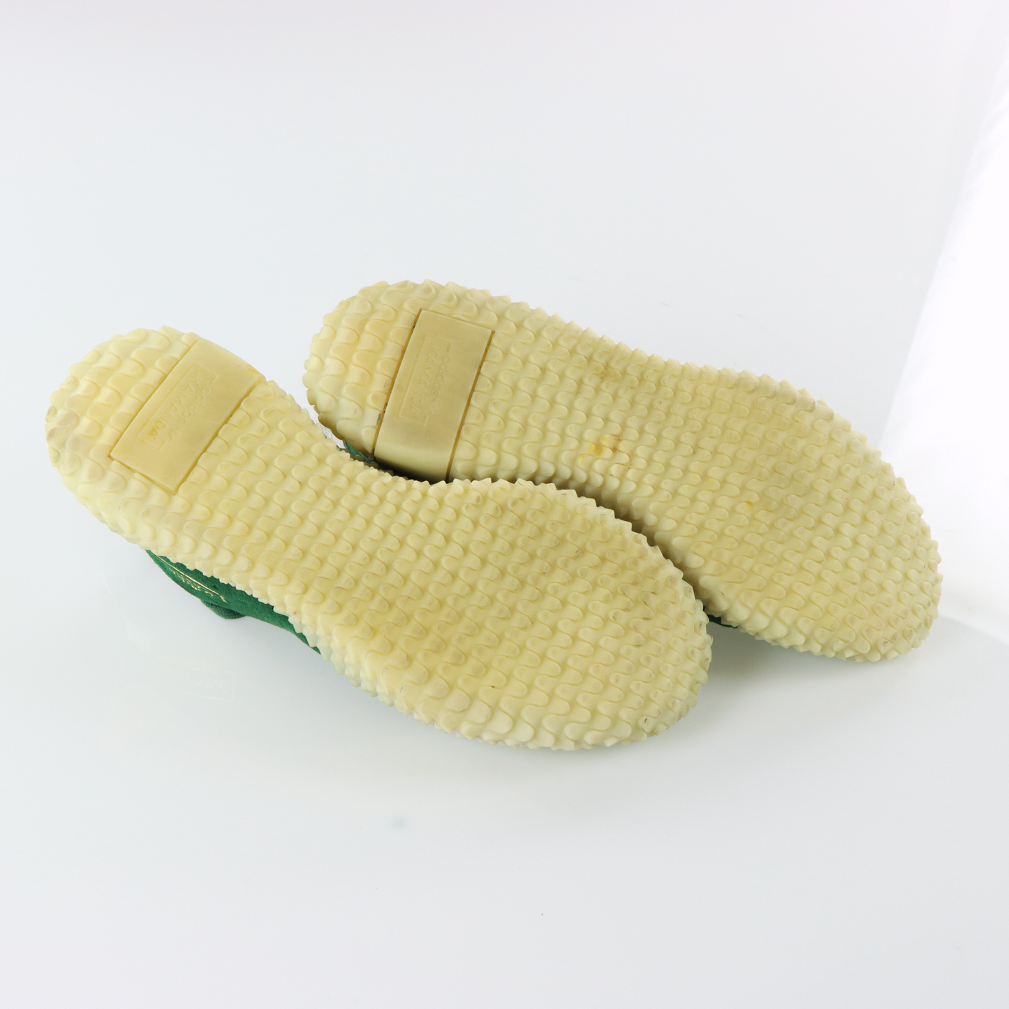 ADIDAS Kamanda Gum Sole Forest Green Suede Sneakers (9)