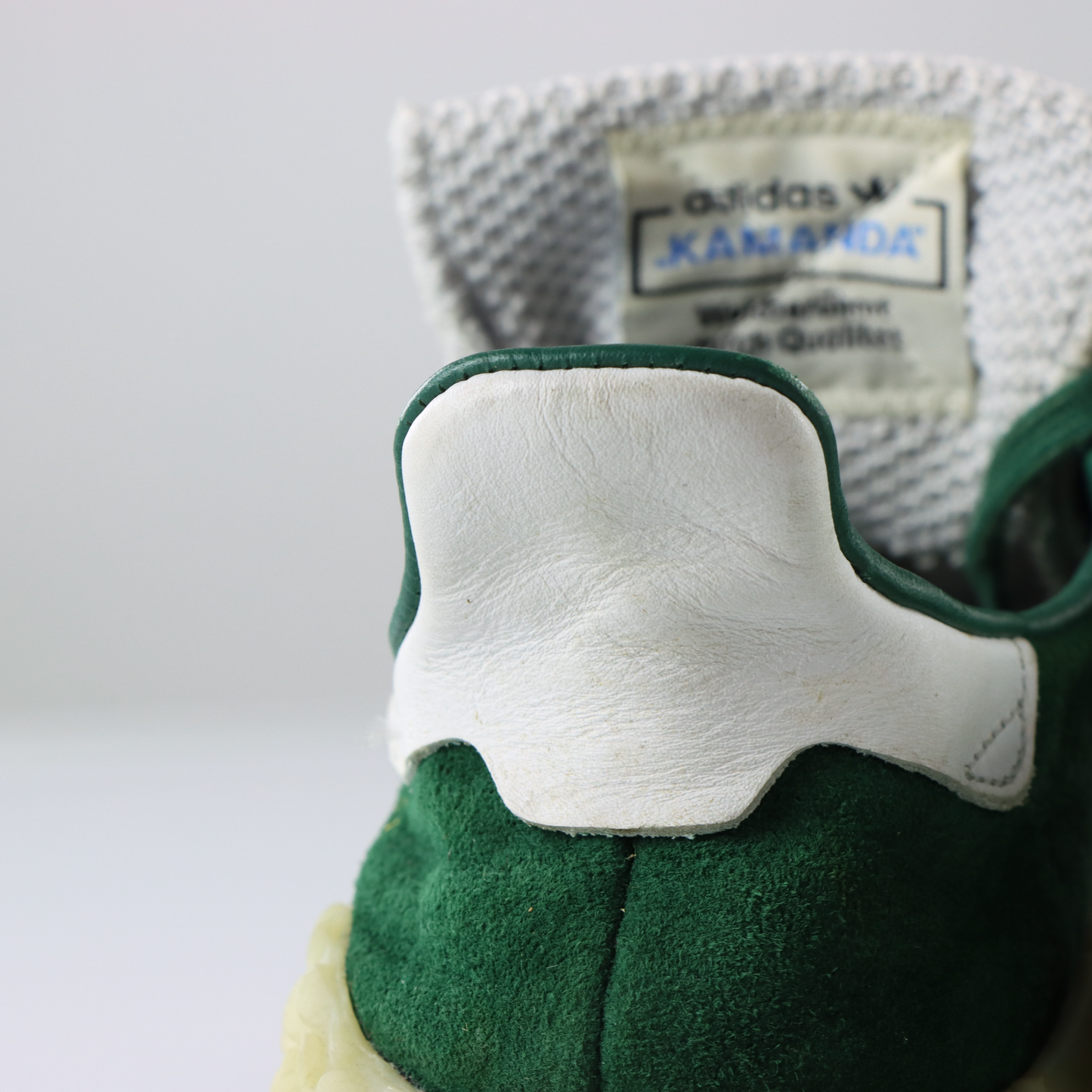 ADIDAS Kamanda Gum Sole Forest Green Suede Sneakers (9)