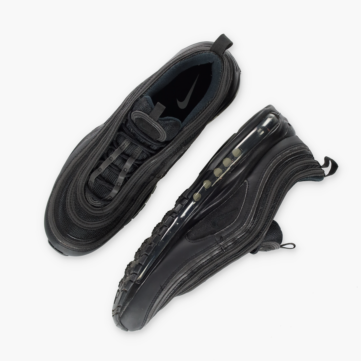 NIKE Air Max 97 Reflective Triple Black Sneakers (11)