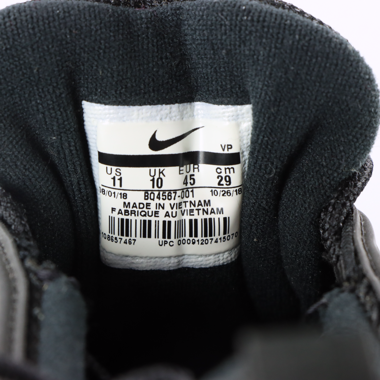 NIKE Air Max 97 Reflective Triple Black Sneakers (11)