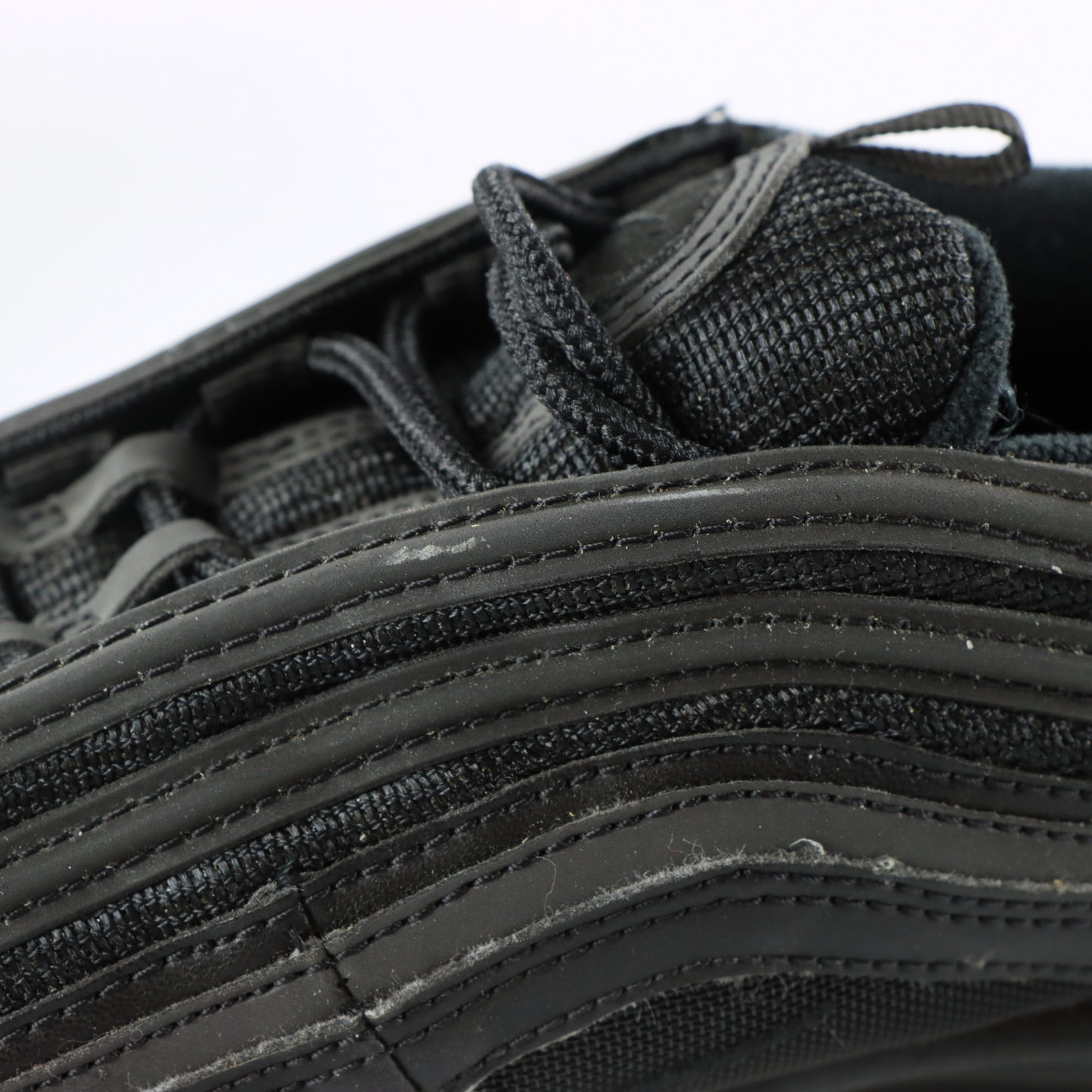 NIKE Air Max 97 Reflective Triple Black Sneakers (11)