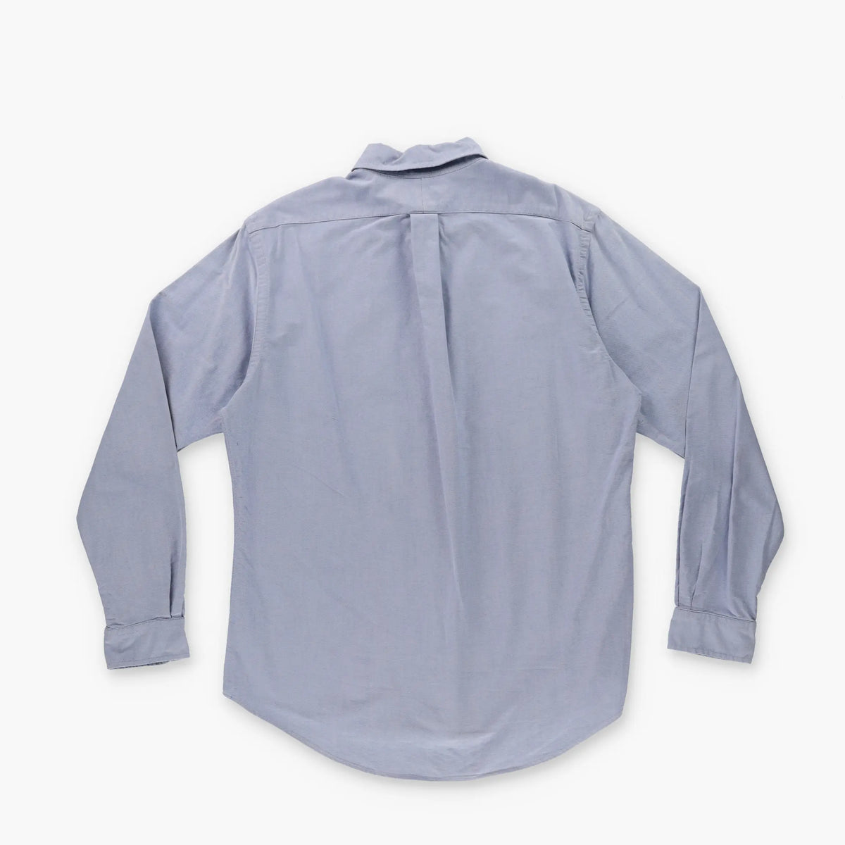 RALPH LAUREN Oxford Big Pony Blue Button Up Long Sleeve Shirt (L) Vintage Sole Melbourne