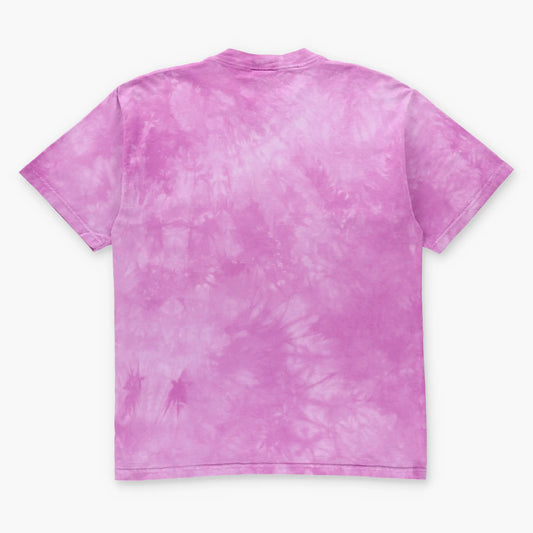 Vintage 1999 THE MOUNTAIN Wanda Mumm Hummingbird Floral Pink Tie Dye Tee (M-L) ***COCO Vintage Sole Melbourne