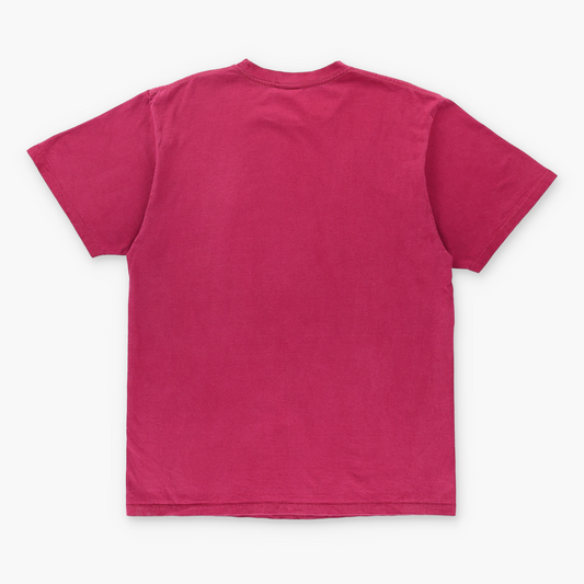Vintage NIKE Embroidered Swoosh Burgundy & White T-Shirt (L) Vintage Sole Melbourne