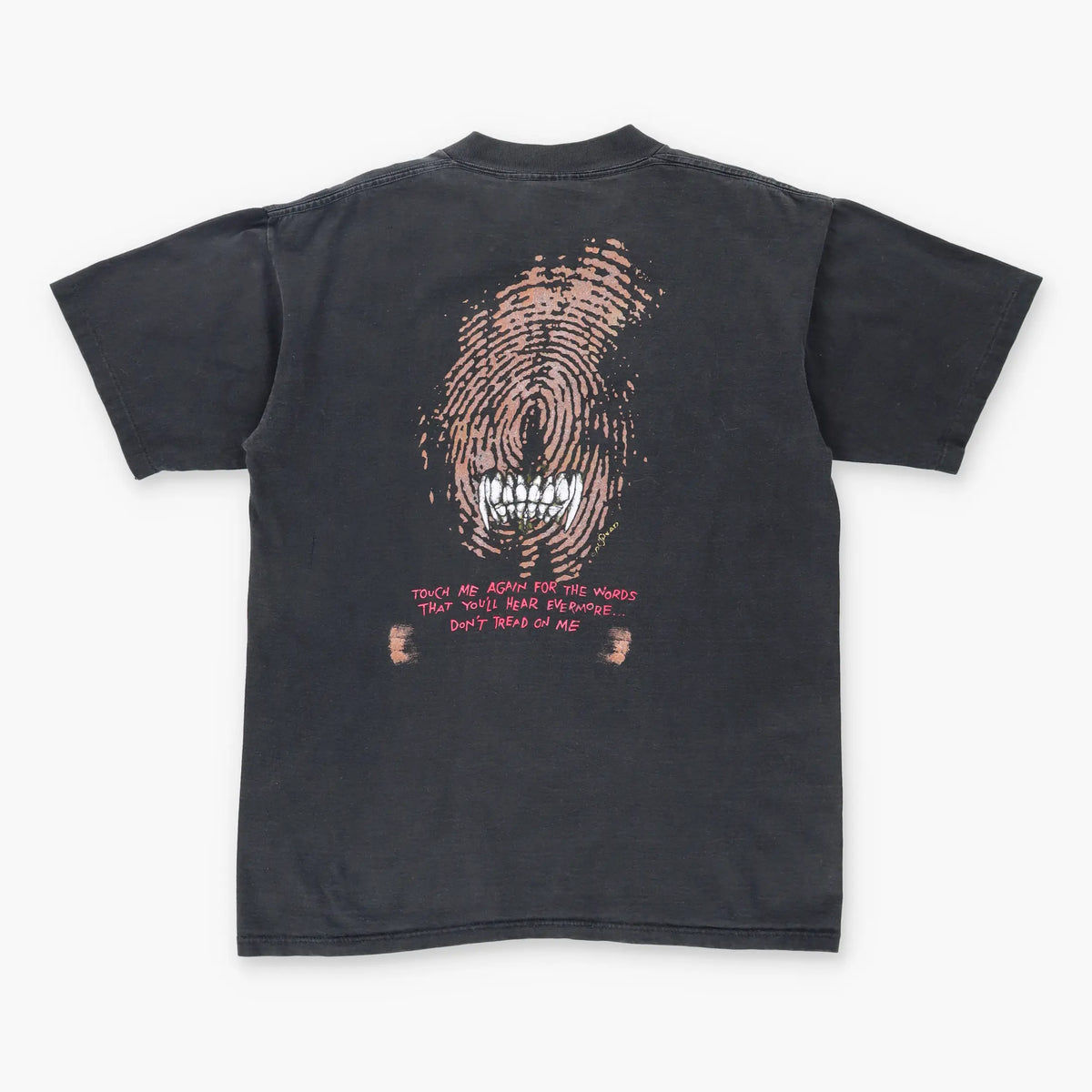 Vintage METALLICA 1991 'Don't Tread On Me' Single Stitch Band T-Shirt (L) Vintage Sole Melbourne